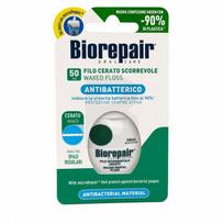 Biorepair Antibacterial Waxed Floss Dantų siūlas 1 ml Tarpdančių siūlas
