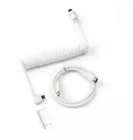 Keychron Susuktas aviator kabelis 8K, baltas, 176 m, 1 vnt., susuktas, pintas, USB Type-C, aviator