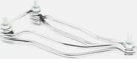 Brooks BROOKS B135 balno strypai, chromuoti (NAUJI)