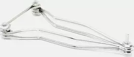 Brooks BROOKS B33 balno strypai, chromuoti (NAUJI)