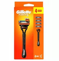 Gillette GILLETTE FUSION 5 rankena + 4x keičiamos ašmenys originalas skustuvas su įstatomais peiliukais