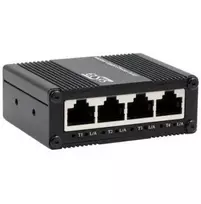 Šakotuvas Switch Exsys EX-62021 Micro 5 portų pramoninis Gigabit perjungiklis, nevaldomas, maitinamas per USB-C