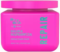 HiSkin Mix & wash plaukų kaukė su atkuriamuoju poveikiu 300 ml