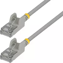 StarTech tinklo kabelis pilkas 0,8 m Cat6a U/FTP (STP) apvalus (N6APATSTP34GRS80CM)