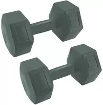 Spokey hantelių rinkinys treniruotėms 2 x 5kg Monster (hantelių treniruotėms rinkinys 2 x 5kg Spokey MONSTER)