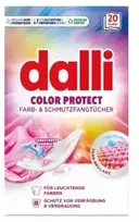 Skalbimo servetėlės DALLI, Color Protect , 20 vnt.