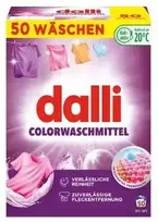 Skalbimo milteliai DALLI spalvotiems audiniams, 2,5kg (50 skalbimai)