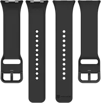 Tactical Silikoninis dirželis Xiaomi Redmi Watch 4/5/6 juodas