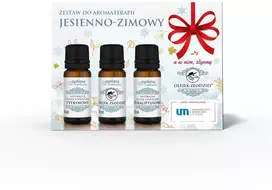 Optima Natura OPTIMA NATURA_SET Rudens-Žiemos 3 natūralūs eteriniai aliejai Citrinų + Vagys + Eukalipto 3x10ml