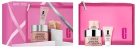 Clinique Hydrate + Protect rinkinys: drėkinamasis kremas SPF25 50 ml + lūpų balzamas 7 ml + akių srities kremas-gelis 5 ml