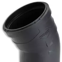 Huliot Doo Eur Tyli apsauga nuo triukšmo. 40x30° - 40x30° garsą slopinantis kanalizacijos vamzdžio lankas