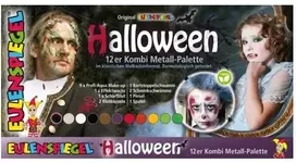 Eulenspiegel Helovino makiažo paletė