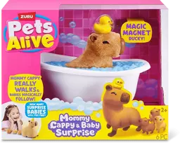 ZURU PETS ALIVE kapibarų mama su mažyliais
