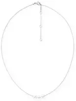 Daniel Wellington Plieninis vėrinys su Swarovski perlais Pearl Trio DW00402109