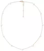 Daniel Wellington Perlų vėrinys su Swarovski perlais Pearl Step DW00402114