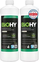 BiOHY grindų valiklis grindų plovimo robotams, apelsinų kvapo koncentratas, 2 x 1 l