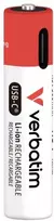 Verbatim 30250 USB-C Įkraunamos baterijos Li-ion AAA 500mAh (4 vnt pakuotėje)