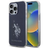 US Polo USHCP15XTPUHRBV iPhone 15 Pro Max 6.7" blue/blue Shiny Big Logo