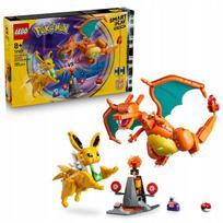 LEGO Pokémon SMART Play – Charizard prieš Jolteoną 72167, 751 detalė, interaktyvus rinkinys