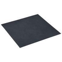 vidaXL Grindų lentos Juodas 5,11 m² 55 vnt. PVC