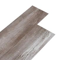 vidaXL Grindų lentos Matinė medžio ruda 5,02 m² 36 vnt. PVC