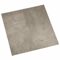 vidaXL Grindų lentos Tamsiai ruda ir pilka 5,11 m² 55 vnt. PVC