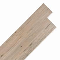 vidaXL Grindų lentos Ąžuolo ruda 2,51 m² 18 vnt. PVC