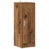 vidaXL batų spintelė Old Wood 32x35x92 cm Engineered Wood