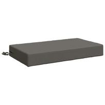 vidaXL Atlošo pagalvė SOEST 100% poliesteris Pilka 70 x 40 x 10 cm