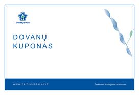 DOVANŲ KUPONAS 50€