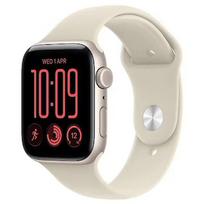Apple Smartwatch Watch SE 3 GPS + Cellular, 44mm Aluminium Case in Starlight, Starlight Sport Band - S/M MJLL4MP/A