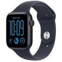 Apple Smartwatch Watch SE 3 GPS + Cellular, 44mm Midnight Aluminium Case, Navy Sport Band - S/M MJLQ4MP/A