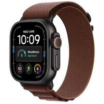 Apple Smartwatch Watch Ultra 4 GPS + Cellular 49mm Black Titanium Case with Burgundy Alpine Loop - L MJC24QP/A
