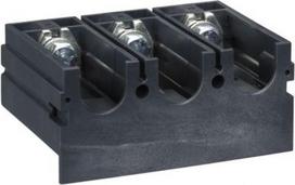 One piece spreader, ComPacT NSX 100/160/250, 35mm to 45mm pitch, flat connection, 3 poles LV431060 | 3606480019616