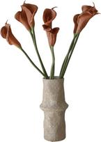 Botane Dirbtinių gėlių puokštė Brown Calla Lily