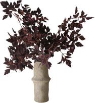 Botane Dirbtinių gėlių puokštė Burgundy Plum Leaves