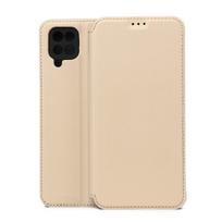 Smart Touch dėklas, skirtas Samsung Galaxy A12 / M12, smėlio spalvos