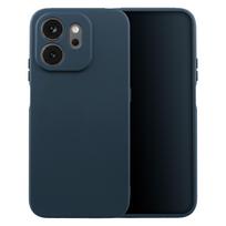 Silikoninis dėklas, skirtas Honor 600 Smart, tamsiai mėlynas