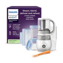 PHILIPS AVENT garintuvas trintuvas 4 in 1 SCF883/20 su indelių rinkiniu