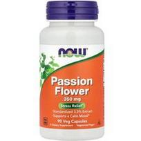 NOW Foods, Pasiflora, 350 mg, 90 daržovių kapsulių