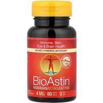Nutrex Hawaii, „BioAstin®“, Havajų astaksantinas, 60 minkštųjų kapsulių (4 mg vienoje minkštojoje kapsulėje)