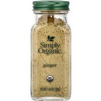 Simply Organic, Imbieras, 46 g