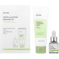iUNIK, „Centella Edition“ odos priežiūros rinkinys, kremas ir mini serumas, 2 dalių rinkinys