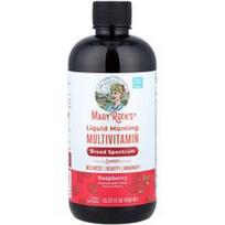 MaryRuth's, Skystas rytinis multivitaminas, avietės, 15.22 fl oz (450 ml)