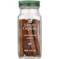 Simply Organic, Cinamono lazdelės, 1.13 uncijos (32 g)