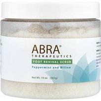 Abra Therapeutics, Pėdų atgaivinimo šveitiklis su pipirmėtėmis ir gluosniu, 283 g