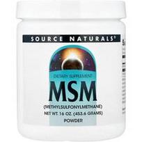 Source Naturals, MSM milteliai, 453,6 g