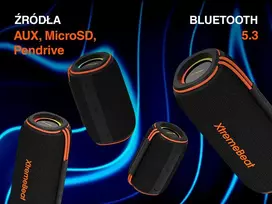Tracer XtremeBeat Ultra TWS Nešiojama Bluetooth kolonėlė Juoda 25 W