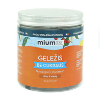 MIUM Lab Maisto papildas GELEŽIS. Be cukraus. Guminukai, N42