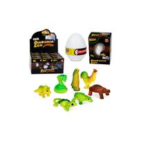 Stebuklingas kiaušinis: vandenyje išsiritantis dinozauras. Baltas kiaušinis, 6,5 cm